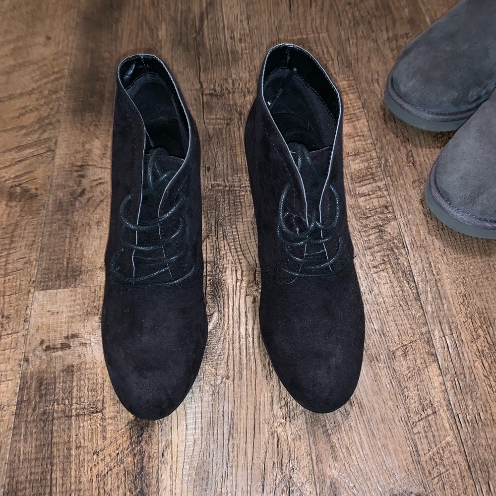 Black booties